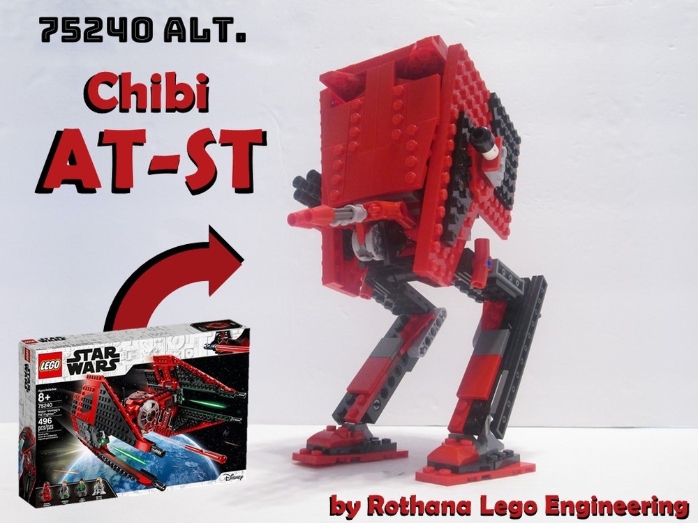 Lego 75240 alt. Chibi AT-ST