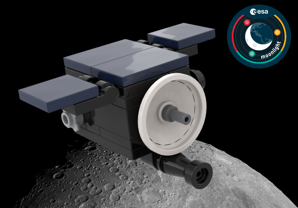 Lego Lunar Pathfinder Spacecraft