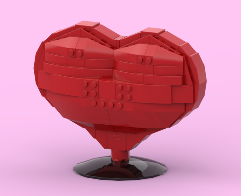 Lego Love heart