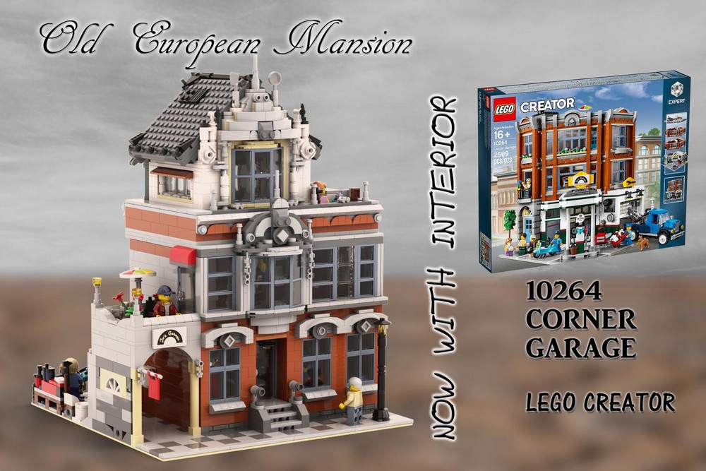 Lego 10264 - Old European Mansion with Interior V2