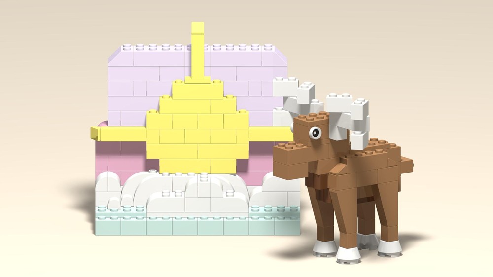 Lego 11028 Sunrise Moose