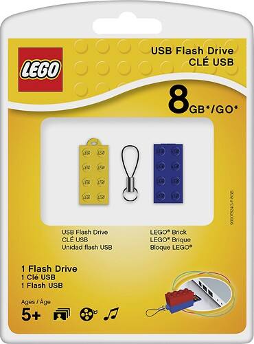 Lego Brick USB Flash Drive - 8GB