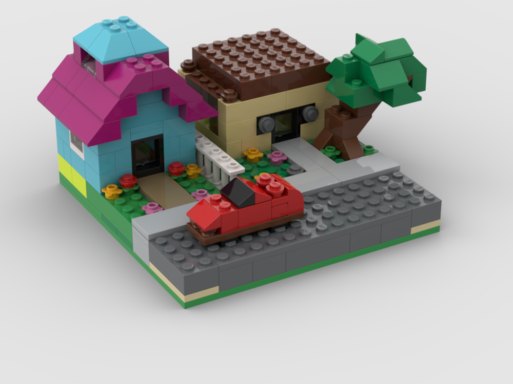 Lego Street Block (10698 alternate)