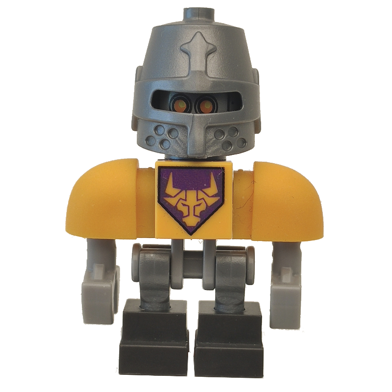 Lego Axl Bot with Silver Helmet