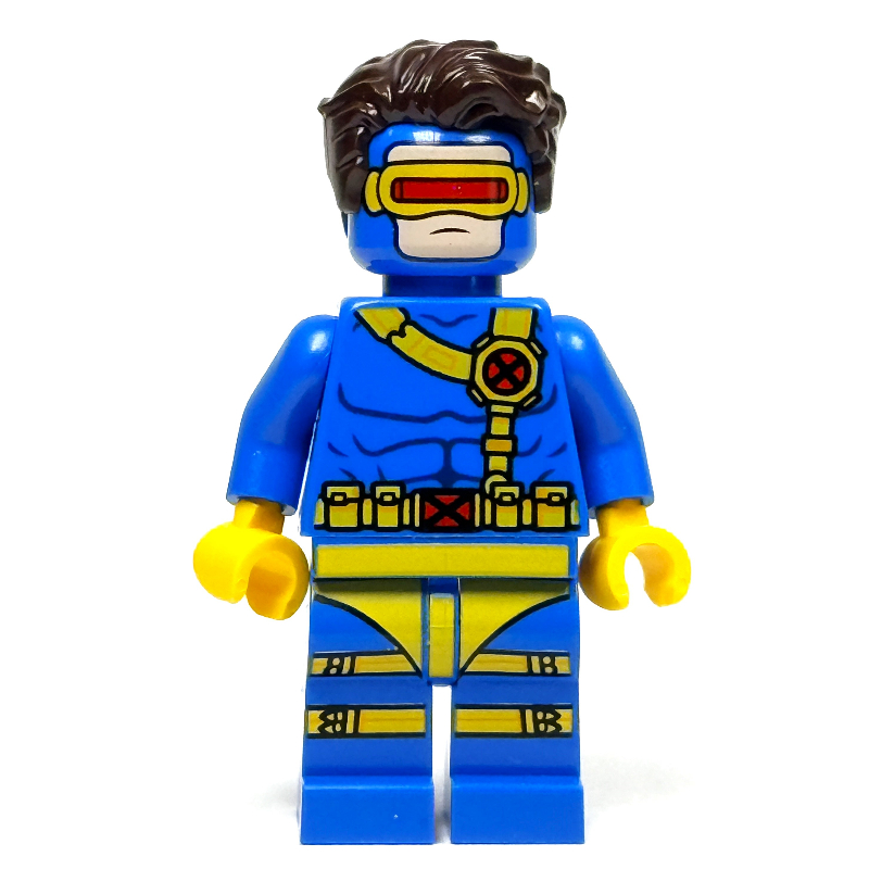 Lego Cyclops, Hair, Printed Legs