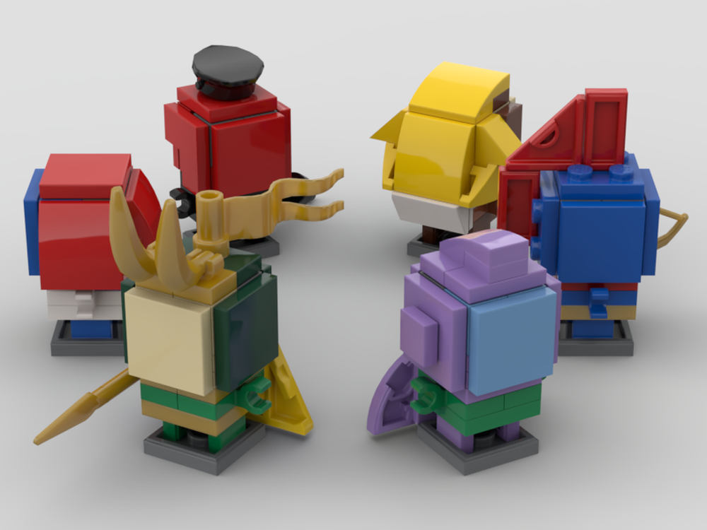 Lego Mini-Brickheadz - Old School Marvel Vilains