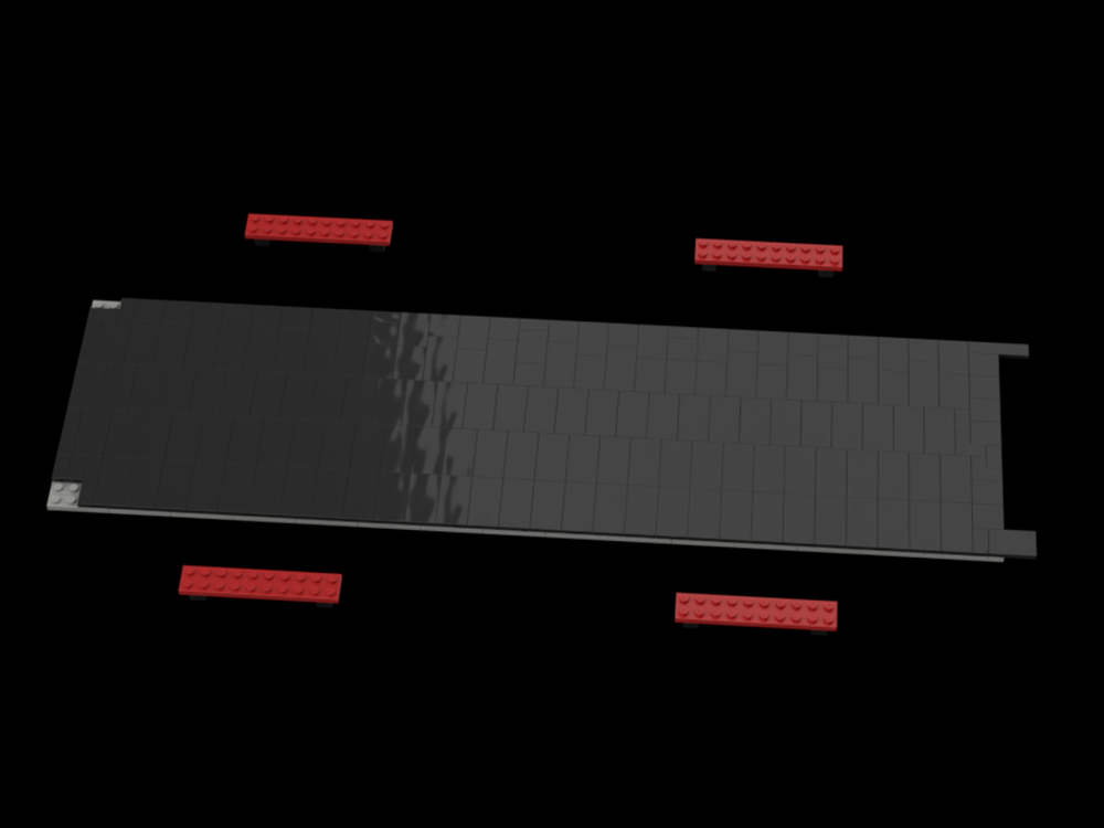 Lego Modular drag strip middle piece