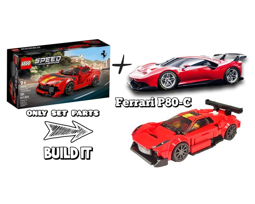 Lego 76914 Ferrari P80 C