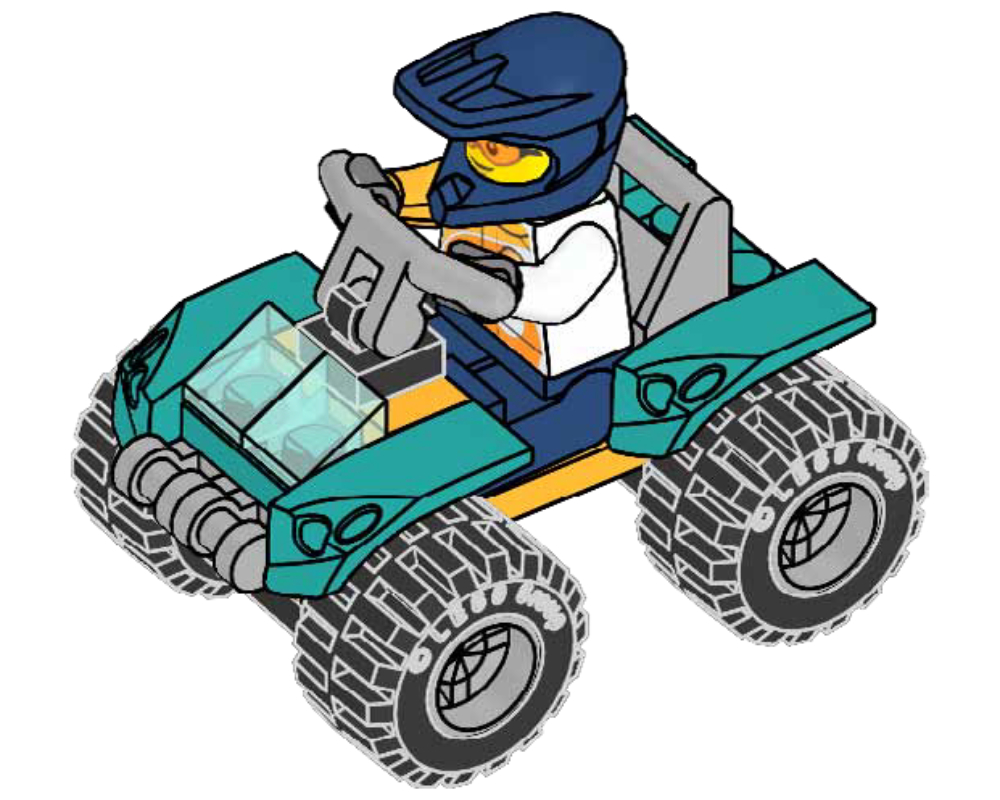 Lego Stunt-Quad