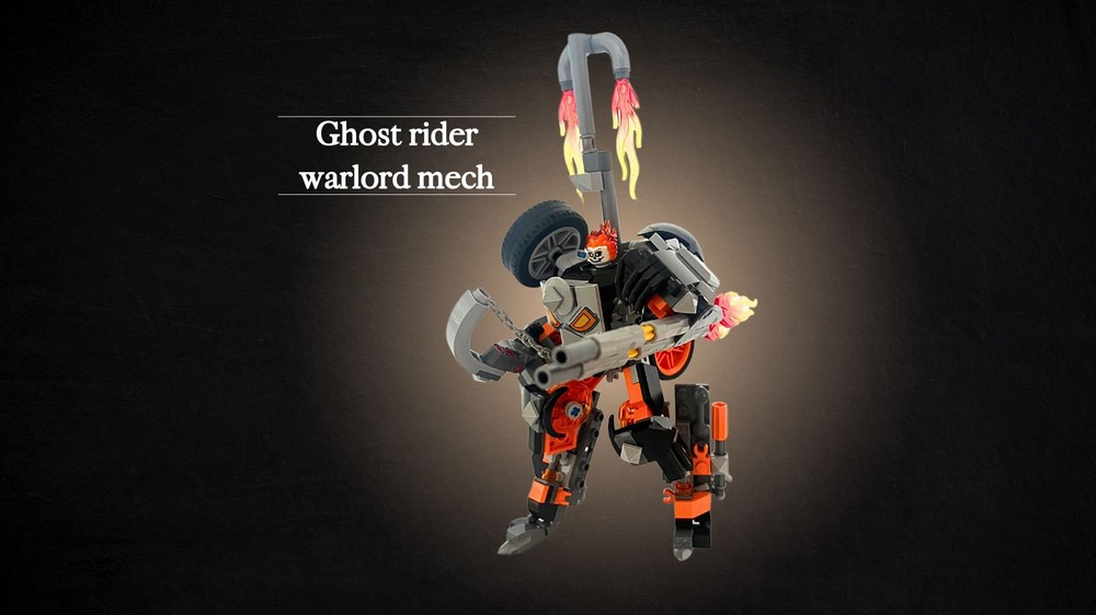 Lego Ghost Rider Warlord Mech