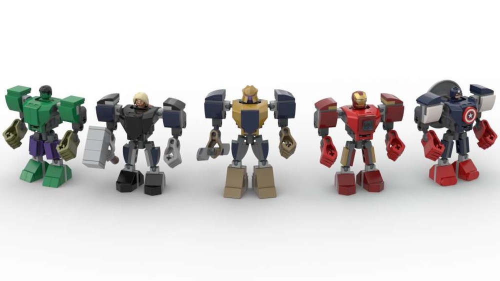 Lego Battle Suit MARVEL