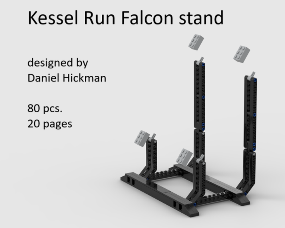 Lego Kessel Run Millennial Falcon Stand
