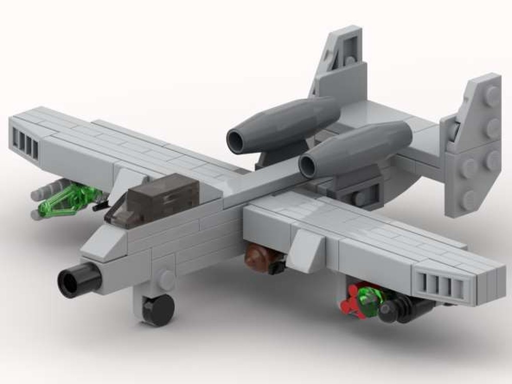 Lego A-10 Thunderbolt ("Warthog") mini v5