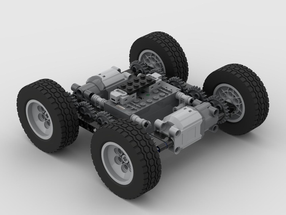 Lego Simple RC Reversible Car