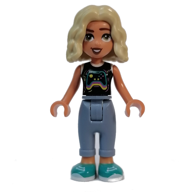 Lego Nova - Black Top, Sand Blue Pants