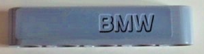 Lego Technic, Liftarm Thick 1 x 5 with 'BMW' Pattern Model Left Side (Sticker) - Set 42063