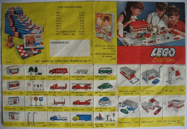 Lego 1961 Dutch - Late Issue