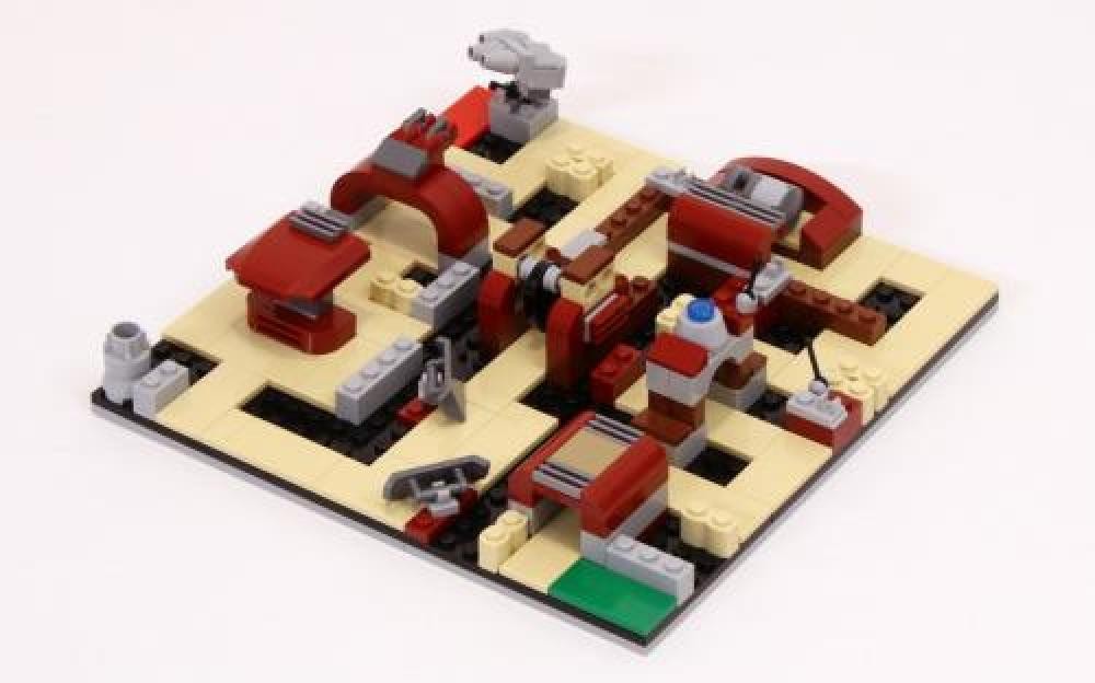 Lego Jakku Escape Maze