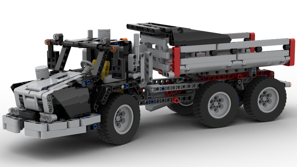 Lego Articulated Hauler 9397 C-Model (based on 8264)