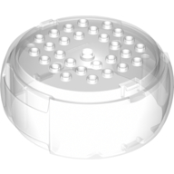 Lego Pod, Center Barrel Section 10 x 10 x 3 1/3 X-Pod / Trans-Clear