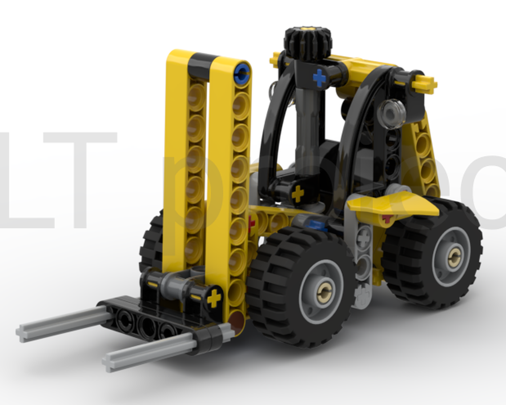Lego 42197 forklift b-model