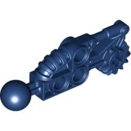 Lego Large Figure Skeletal, Limb, with Ball Joint, and Gear with Axle Hole (Toa Hordika) / Dark Blue