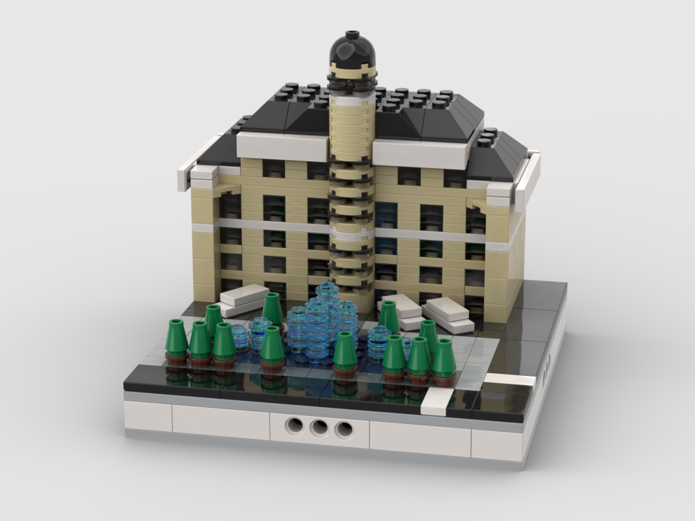 Lego Bellagio Hotel for Mini Modular City Las Vegas