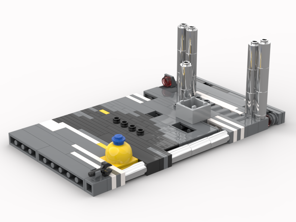 Lego Industry Hall Diorama