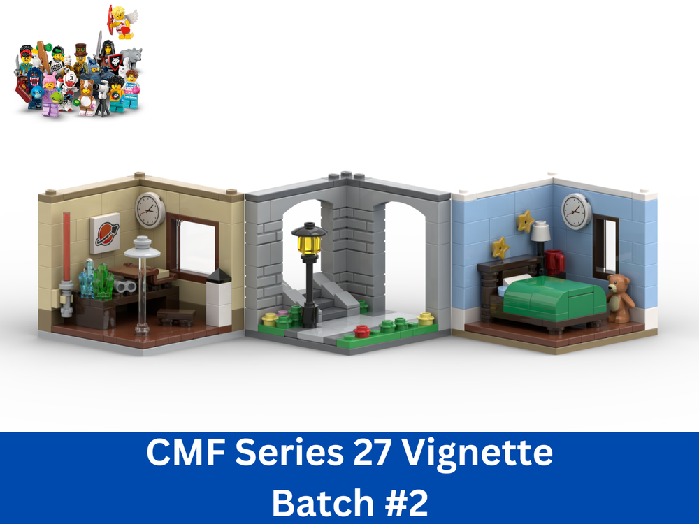 Lego Series 27 CMF (71048) Vignette/Habitat - Batch 2