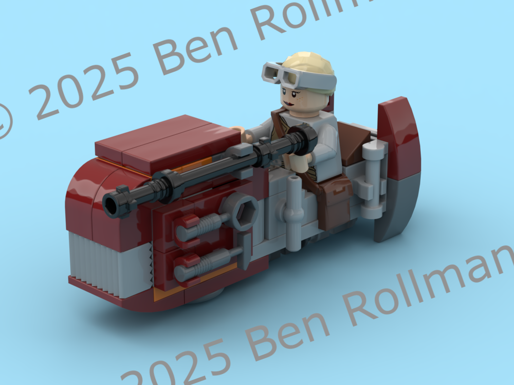 Lego Microfighter - Rey's Speeder