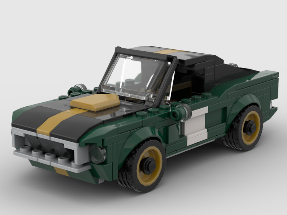Lego 7-stud Ford Mustang Fastback