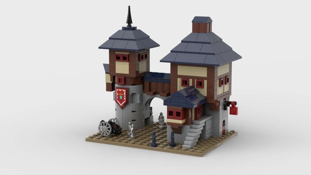 Lego Mini Medieval Building