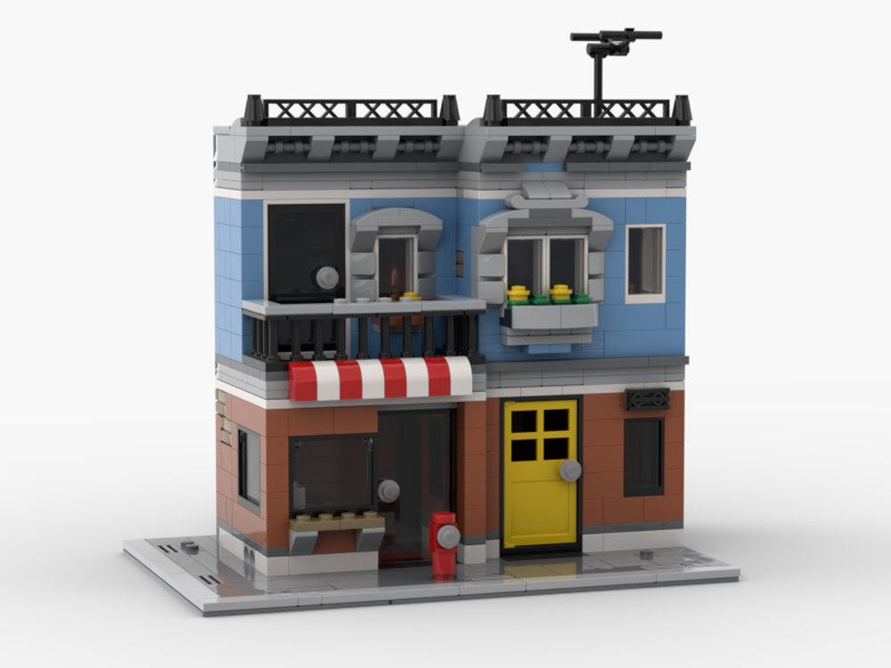 Lego Modular Deli Corner