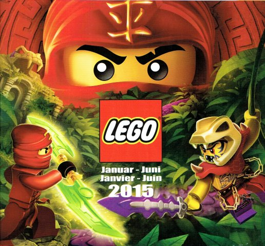 Lego 2015 Large Swiss January - June (611.9698-CHDE/CHFR)