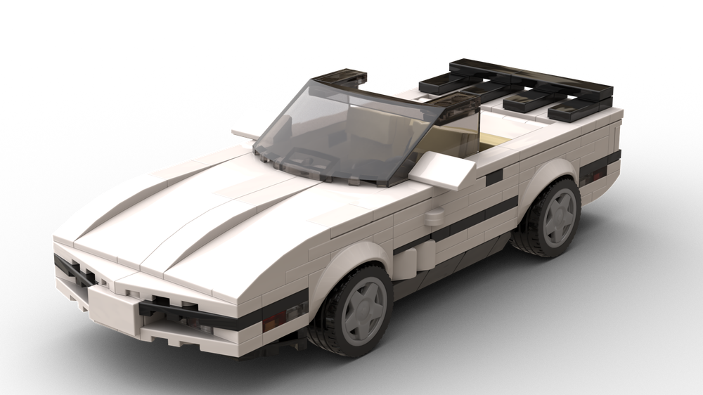 Lego C4 Corvette convertible 1990