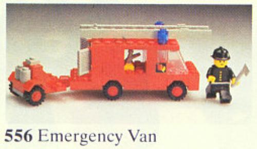 Lego Fire Emergency Van