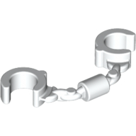 Lego Equipment Handcuffs / White