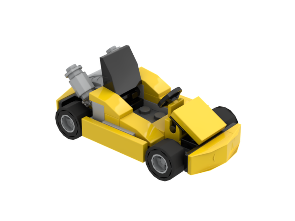 Lego Yellow kart