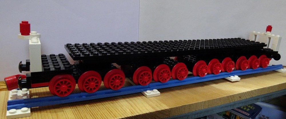 Lego 12axle heavy-load-wagon