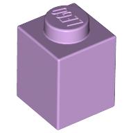 Lego Brick 1 x 1 / Lavender