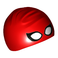 Lego Hat / Swimming Cap with White Spider-Man Eyes