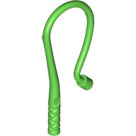 Lego Equipment Whip - Bent / Bright Green