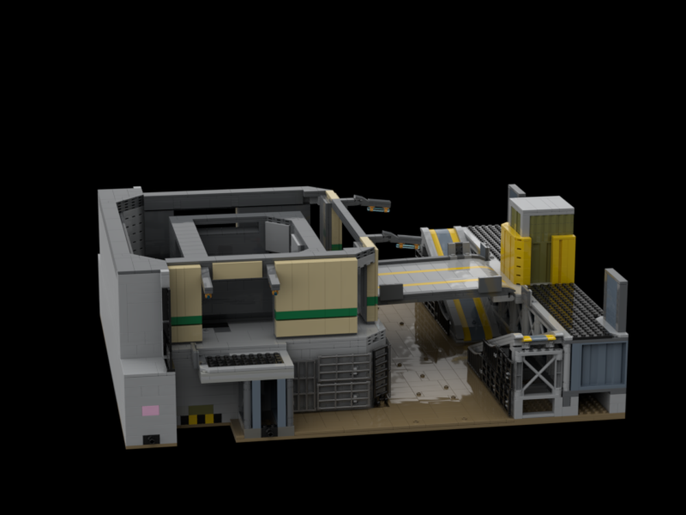 Lego Halo 3- The Pit: Sword Tower