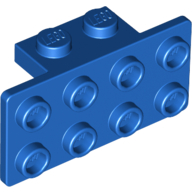 Lego Bracket 1 x 2 - 2 x 4 / Blue