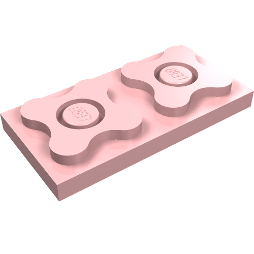 Lego Scala, Plate 2 x 4