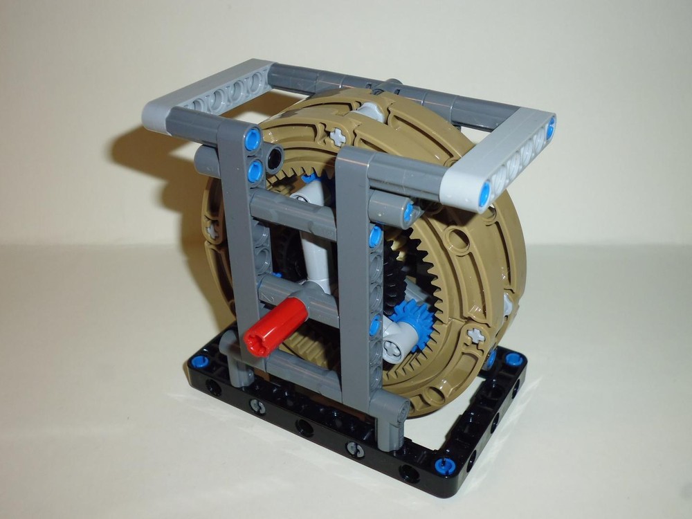Lego 8:1 Planetary Gear Set With Fixed Sun Gear