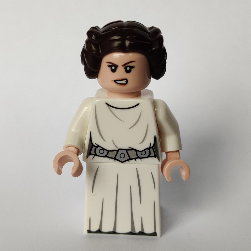 Lego Princess Leia, White Robe, Skirt