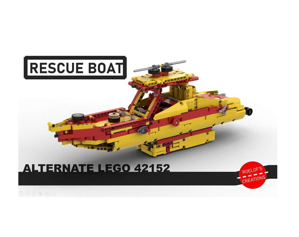 Lego 42152 B-model RESCUE BOAT