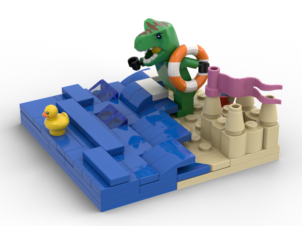 Lego Vignette Crocodile Costume