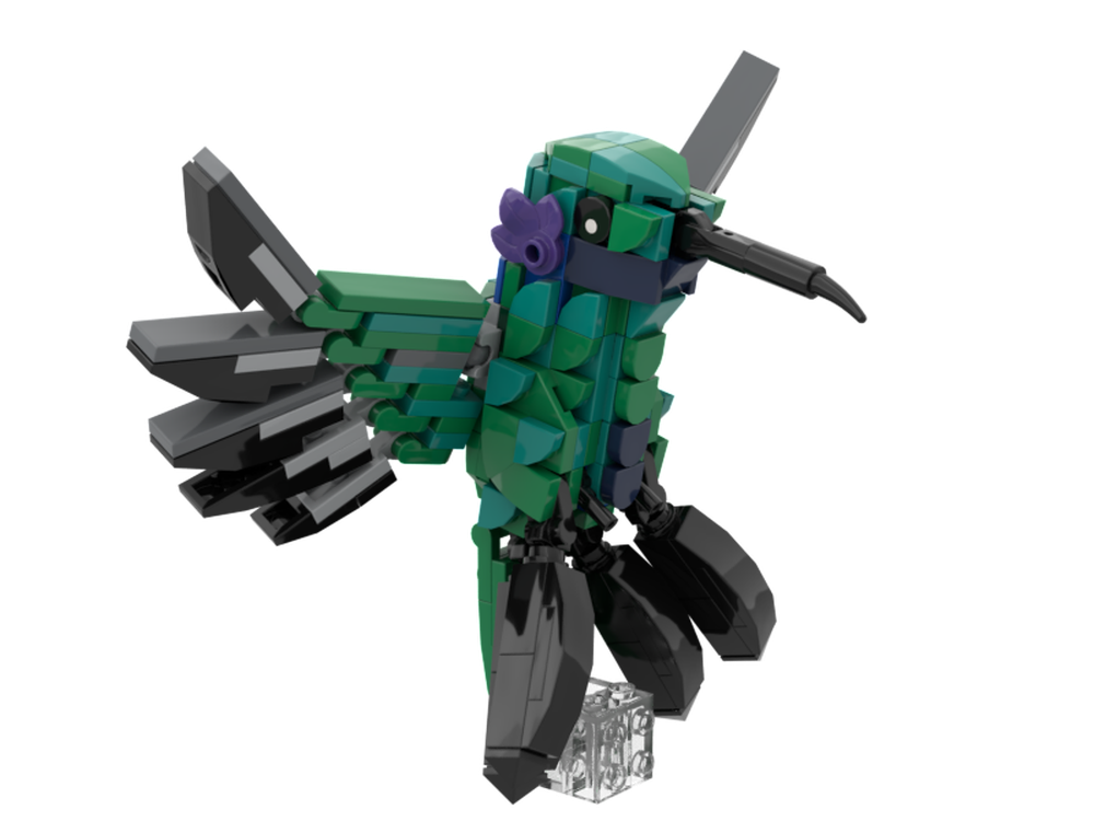 Lego Hummingbird No. 7 (Sparkling Violetear)